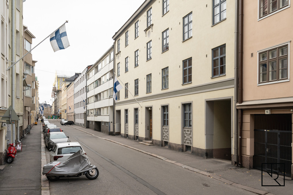 Julkisivu Punavuoressa, Helsinki