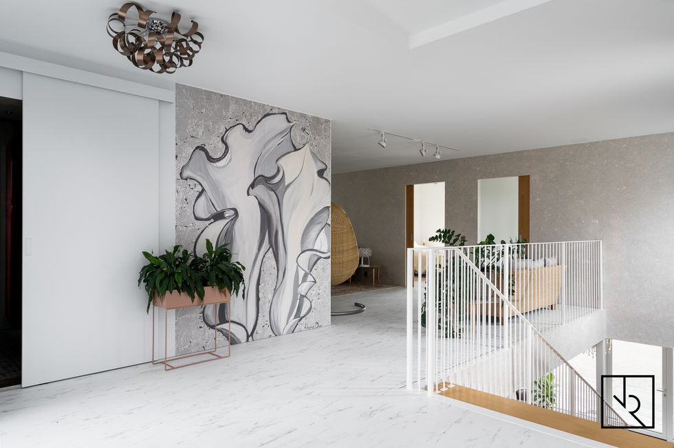 Sisääntuloaula Häggesbölenhaarassa, Kirkkonummi