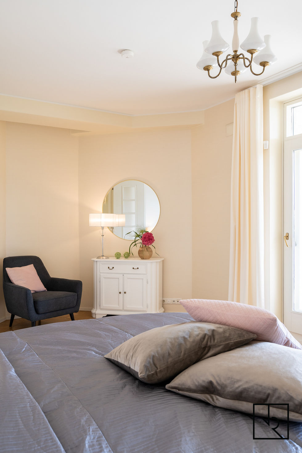 Makuuhuone Marjaniemenrannassa, Helsinki