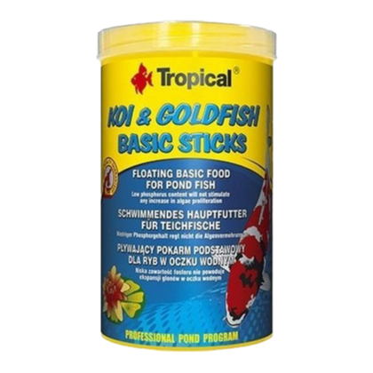 Tropical Koi & Goldfish Basic Sticks 1000Ml