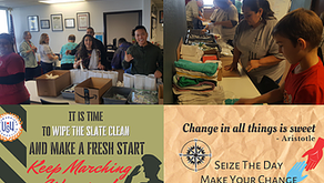 Care4Warriors Bags for Homeless Assembled and Ready