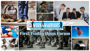 Work4Warriors introduces "First Friday Open Forums" in 2023