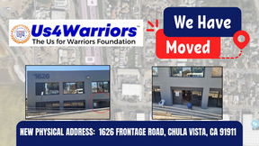 Us4Warriors Moves to a New Location: Continuing Our Mission with Consistency and Commitment