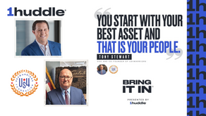 1Huddle's "Bring It In" Podcast features Us4Warriors CEO
