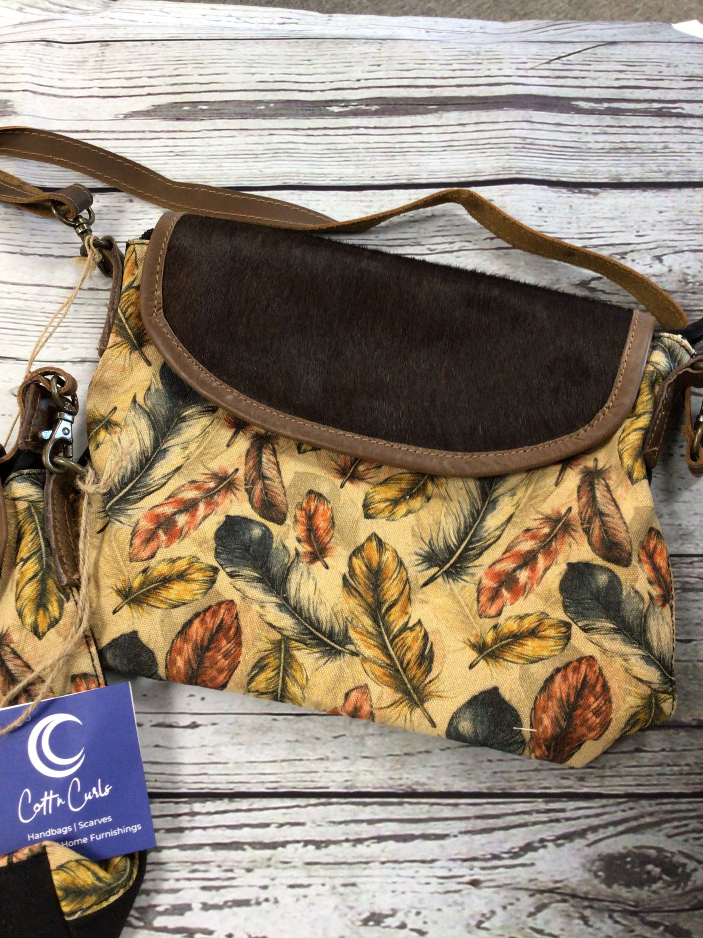 Feathers Club Sling Purse