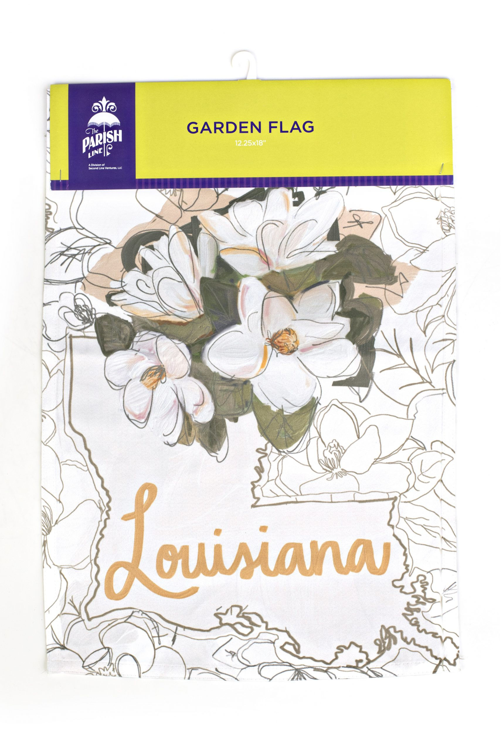 Garden Flag – Painted Louisiana Magnolia