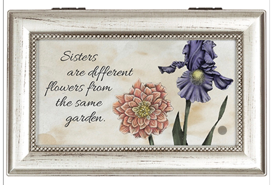 "Sister Flowers" Music Box