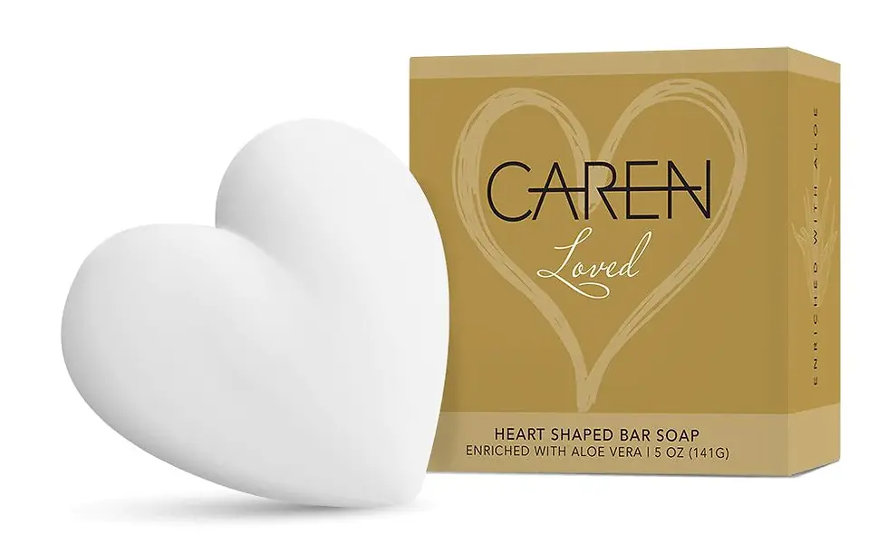 Loved Heart Bar Soap