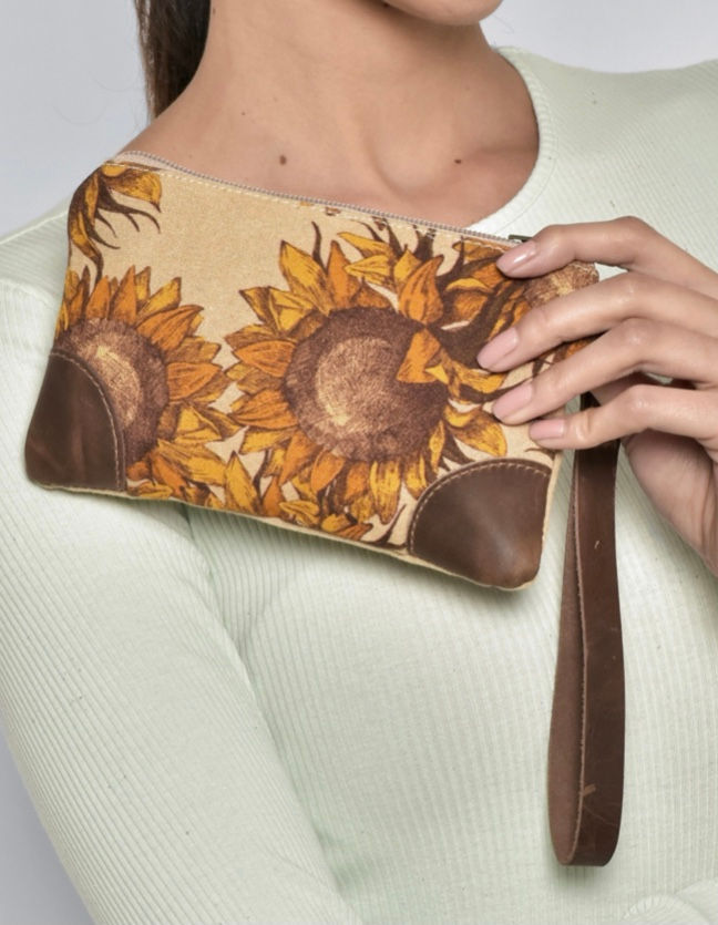 Thumbnail: Sunflower Wristlet