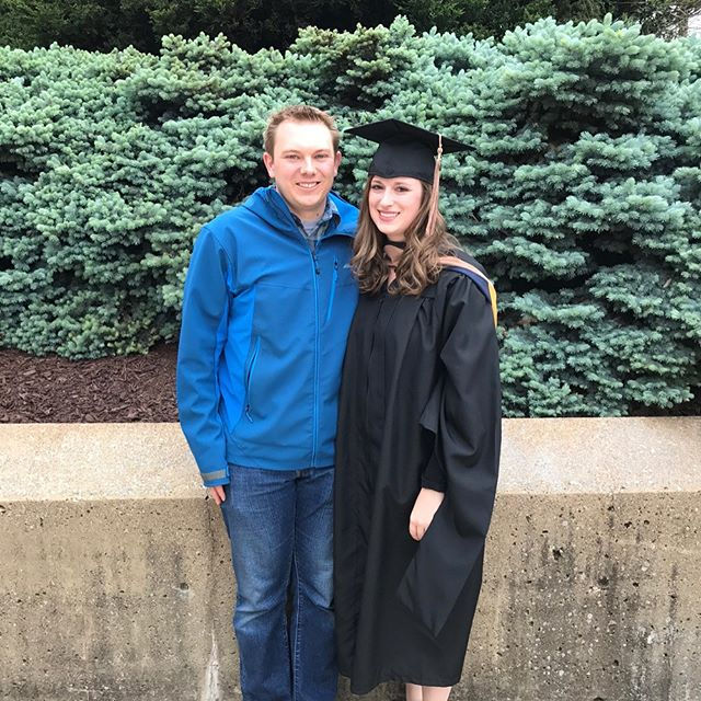 Masters 😊🎓 #uakron #gradschool #donewithschoolforever