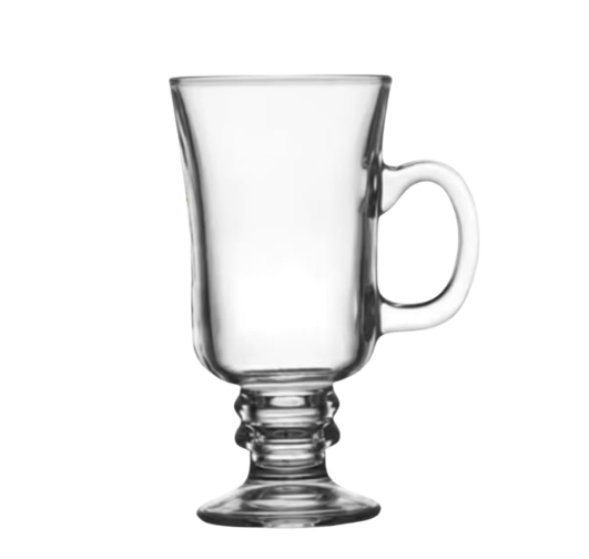 Conjunto de duas Taças Cappuccino vidro - 130 ml