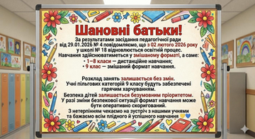 Шановні батьки! Про відновлення освітнього процесу