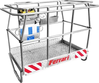 Dunalev, gruas, cestos, cranes, Personnel baskets and platforms, crane baskets, nacelles, FAB 2 P