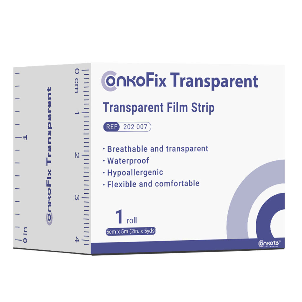 a box of Transparent Film Strip 1 roll