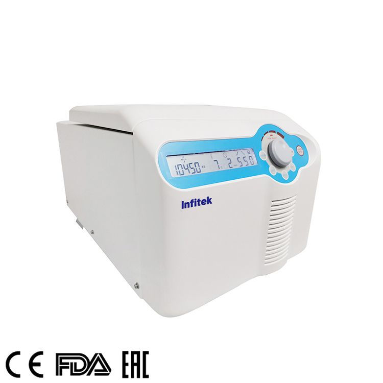 Infitek Refrigerated Microcentrifuge, High Speed, CFGR-15D Front View