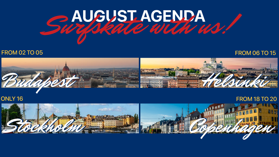 August Agenda - Summer sessions 2026
