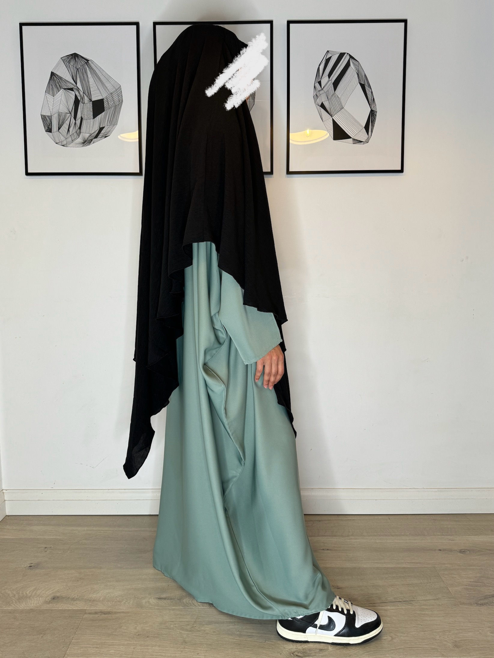 Extra Large Khimar/ Niqab 