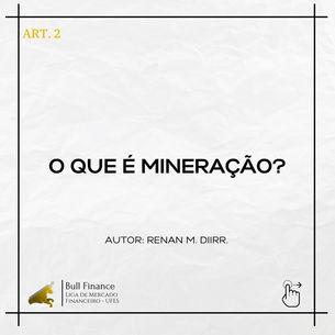 O que é mineração?