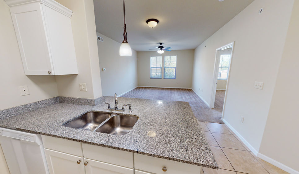 Kitchen & Living areas