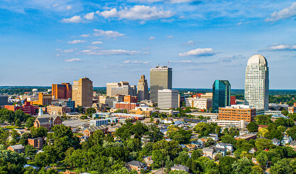 Downtown Winston-Salem skyline