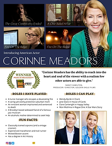 Corinne One-Sheet Example