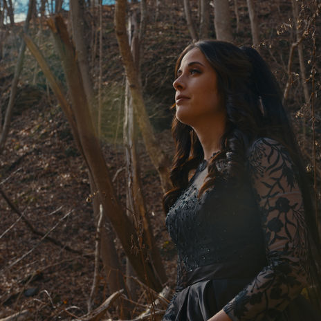 Katie Arrington photo shoot for music video "My God"