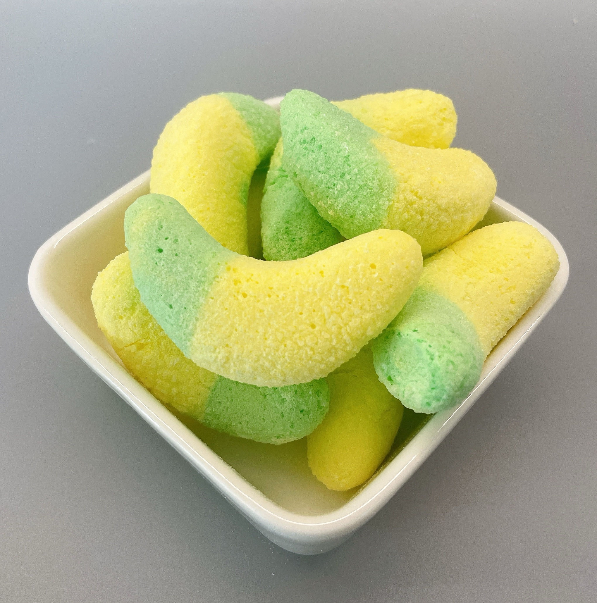 Freeze dried banana candy