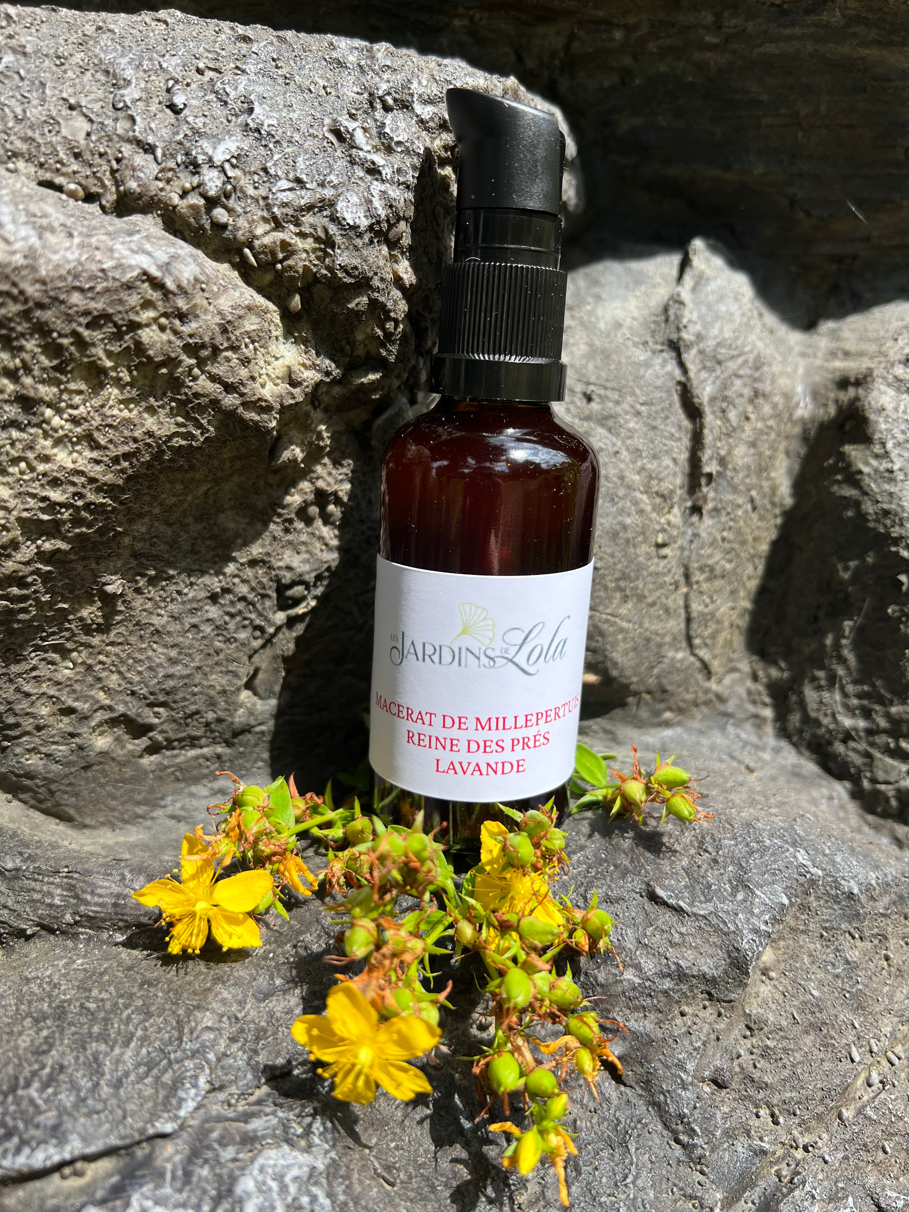 Macérat Millepertuis, Reine des prés & Lavande