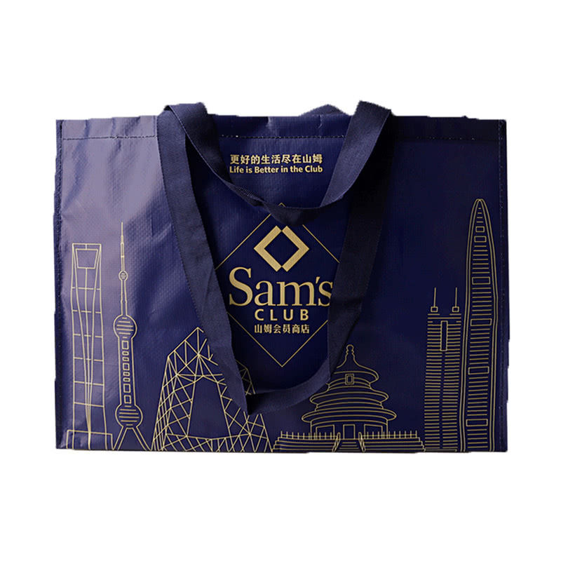 Member's Mark Woven Shopping Bag (Blue)
