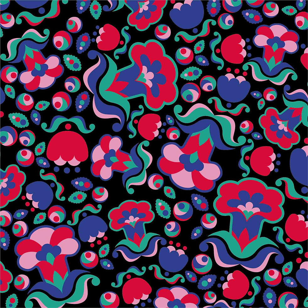 女性を強くする色と柄