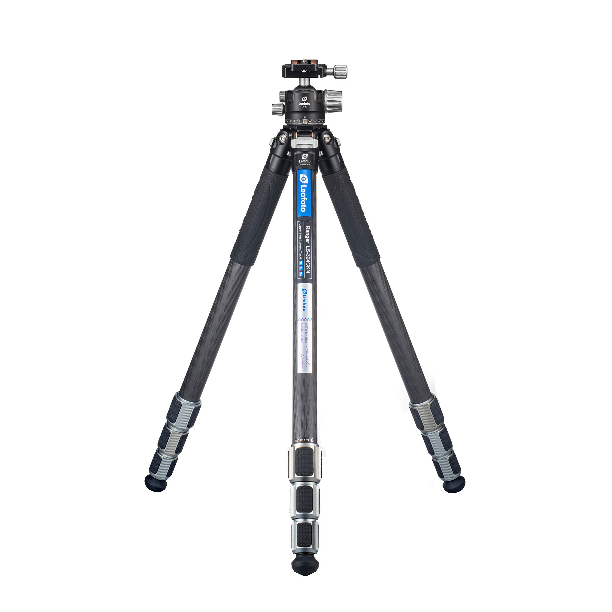 Leofoto LS-324CKN+LH-40 Carbon Tripod Ranger Series KITA Special