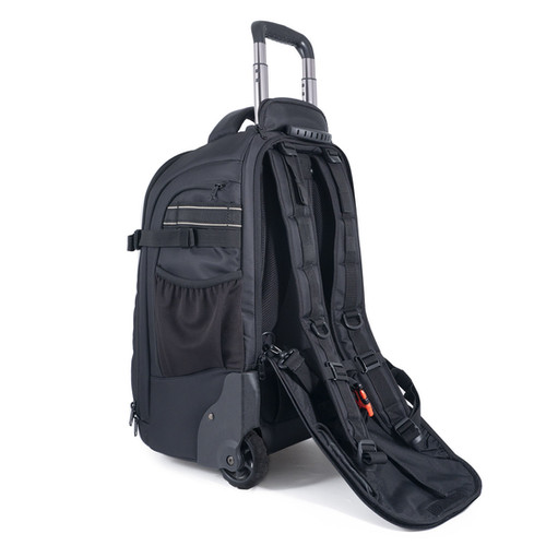 Rolling Backpack TC-020 Black | ロカ・デザイン -KANI正規代理店-