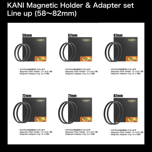 Magnetic Holder and Adapter set S82-M82 | ロカ・デザイン