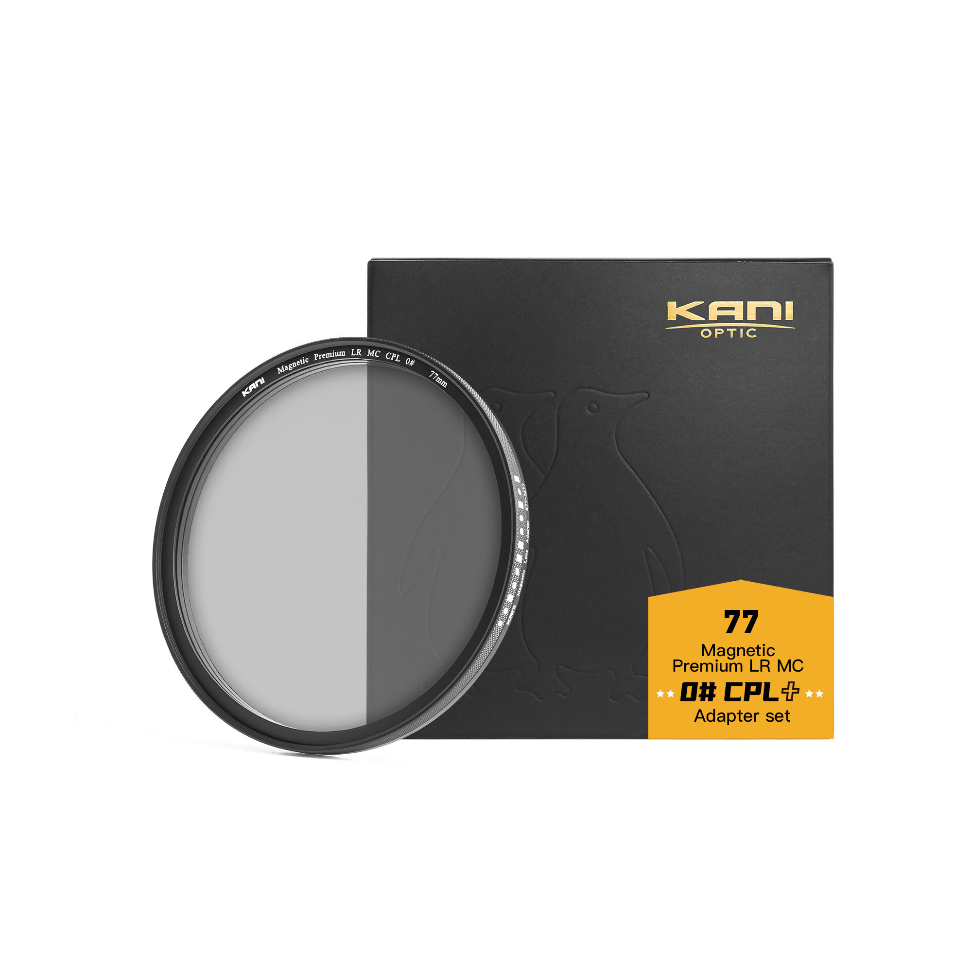 Magnetic Premium CPL 0# + Adapter set 77mm