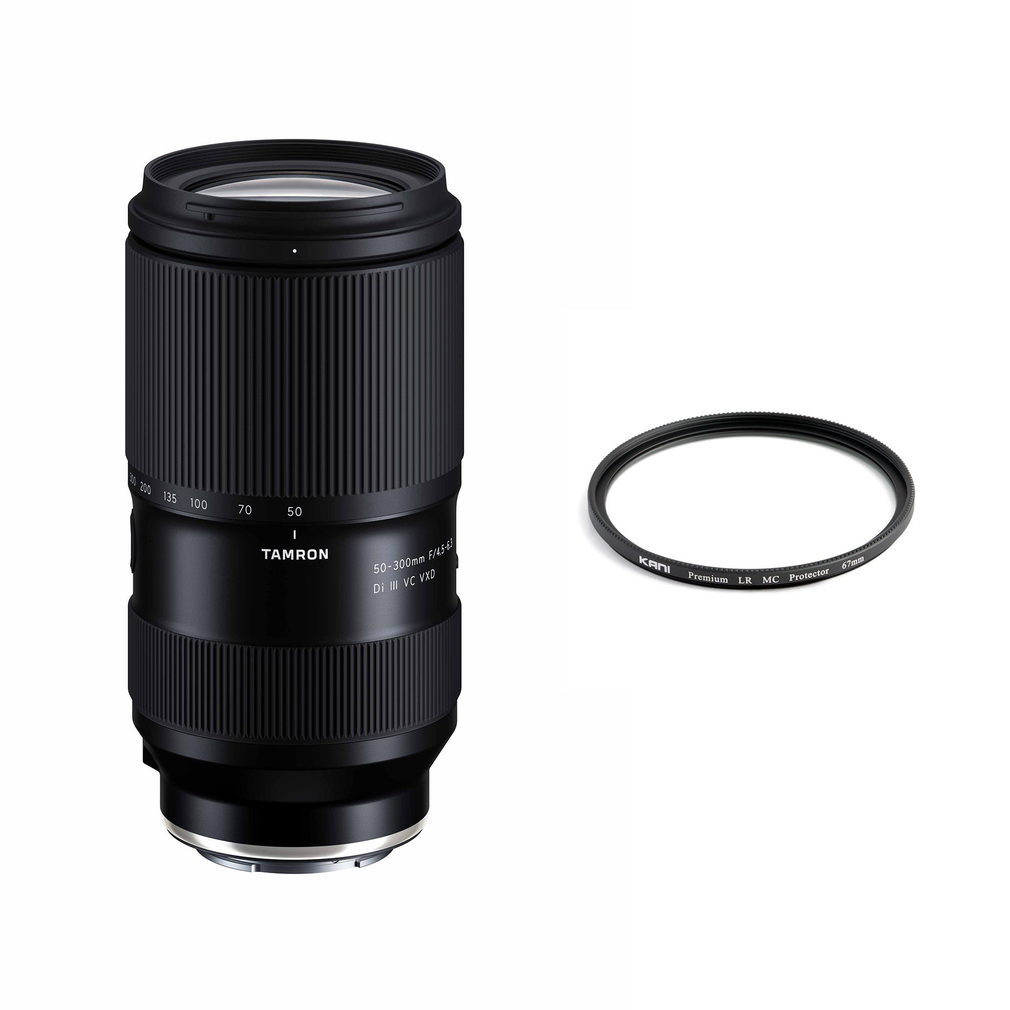 TAMRON 50-300mm F/4.5-6.3 DiIII VXD for SONY E-mount + Premium Protector 67mm