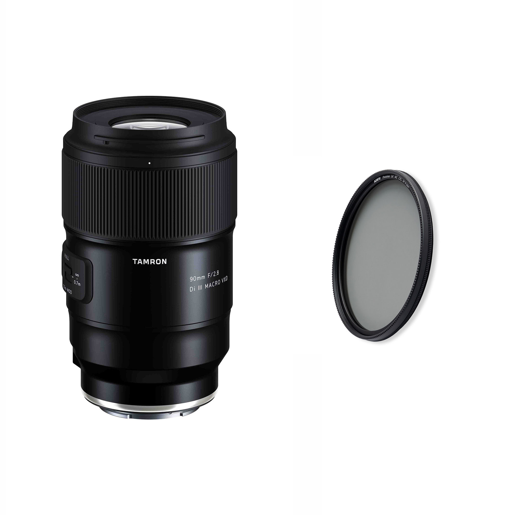 TAMRON 90mm F/2.8 Di III MACRO VXD for SONY E mount + Premium CPL 0# 67mm