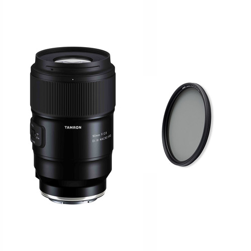 TAMRON 90mm F/2.8 Di III MACRO VXD for SONY E mount + Premium CPL