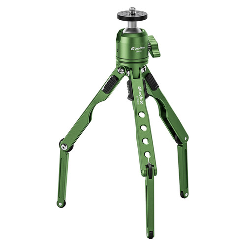 Leofoto MT-03mini+MBH-20 Green Tabletop-tripod | ロカ・デザイン