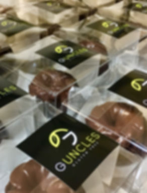 Guncles Gluten Free Bakery | Chocolate Ganache Mini Bundt Cakes.