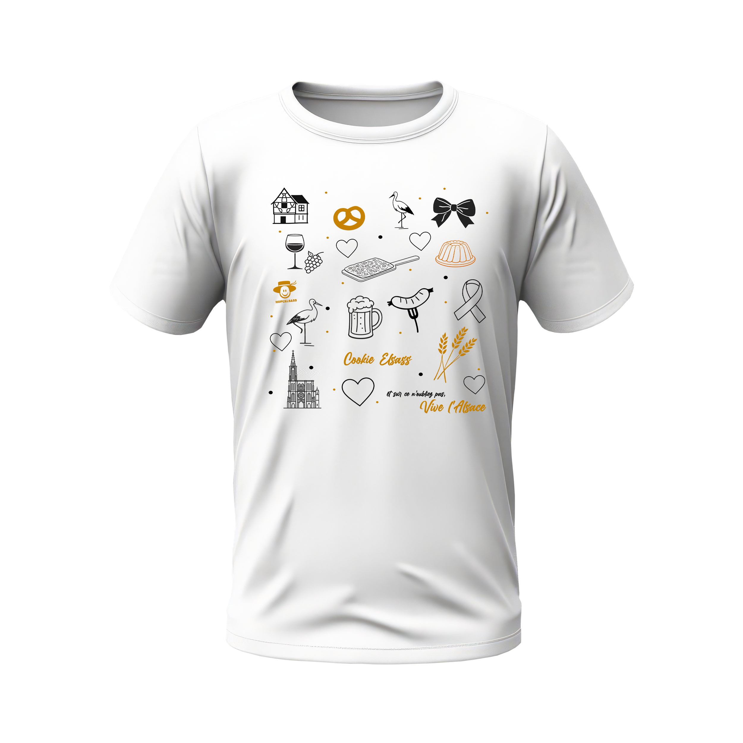 T-shirt Vive l'Alsace (Cookie Elsass 2026)