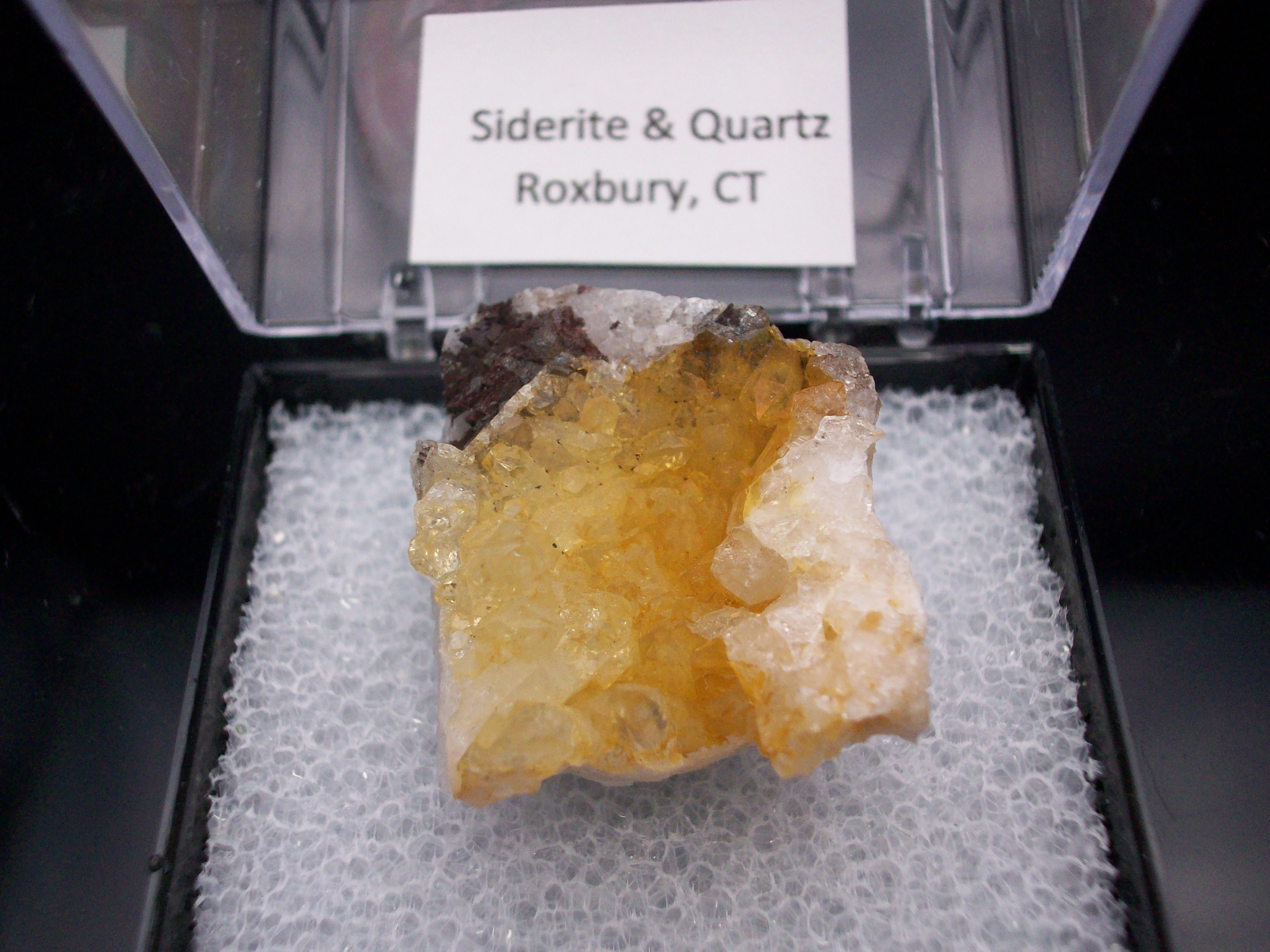 Siderite and Quartz