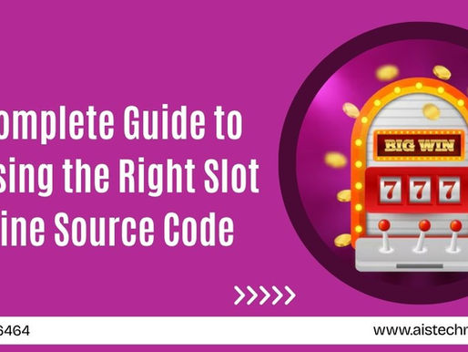 complete guide to choosing the right slot machine source code