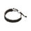 Thumbnail: Links of London Sterling Silver & Black Cord Large Friendship Bracelet