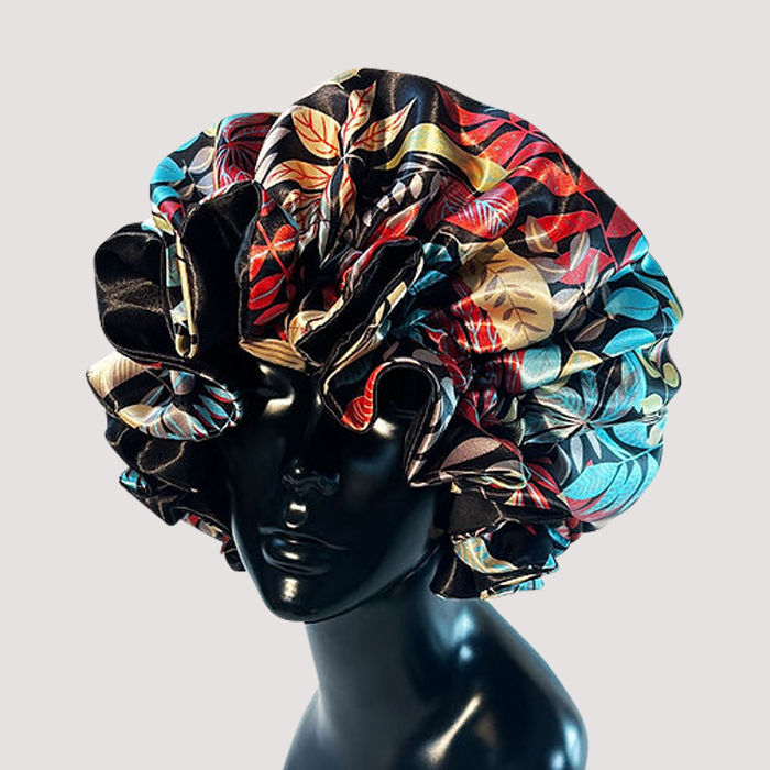 Thumbnail: Satin Bonnet Silk Bonnet Hair Bonnet for Sleeping Satin Bonnet for Hair Bonnets
