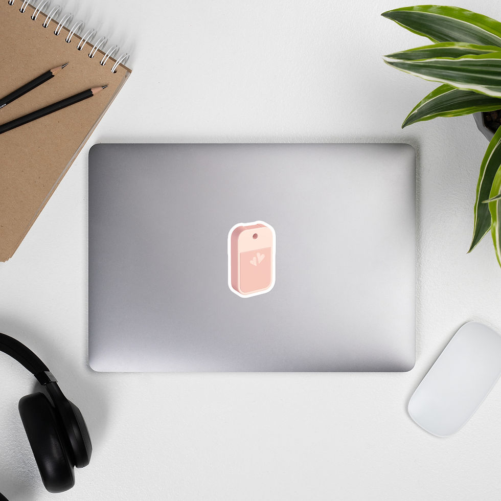 Body Spray Sticker | Mkbdesigns