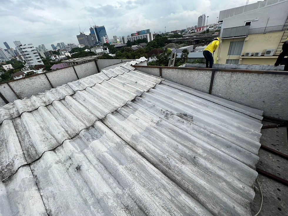 ก่อนติดตั้งหลังคา Double Roof