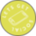 lets get social sticker