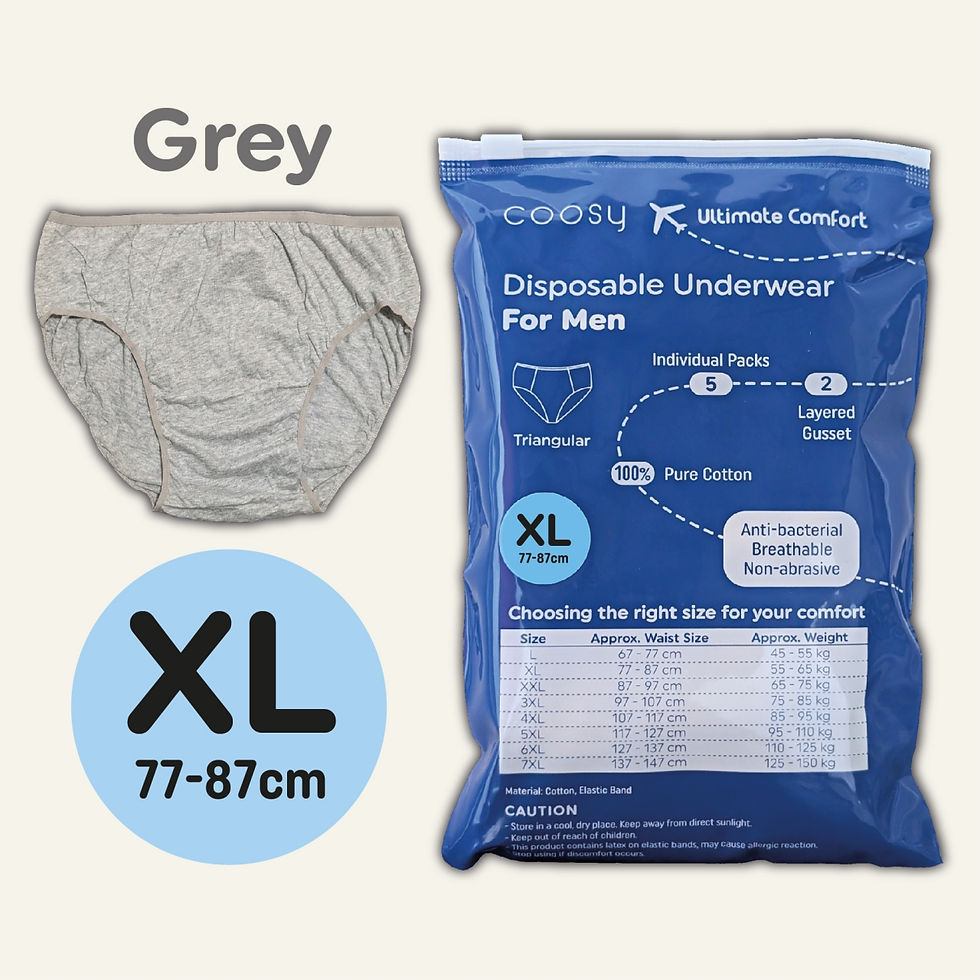 Thumbnail: Coosy Ultimate Comfort Disposable Triangular Underwear for Men