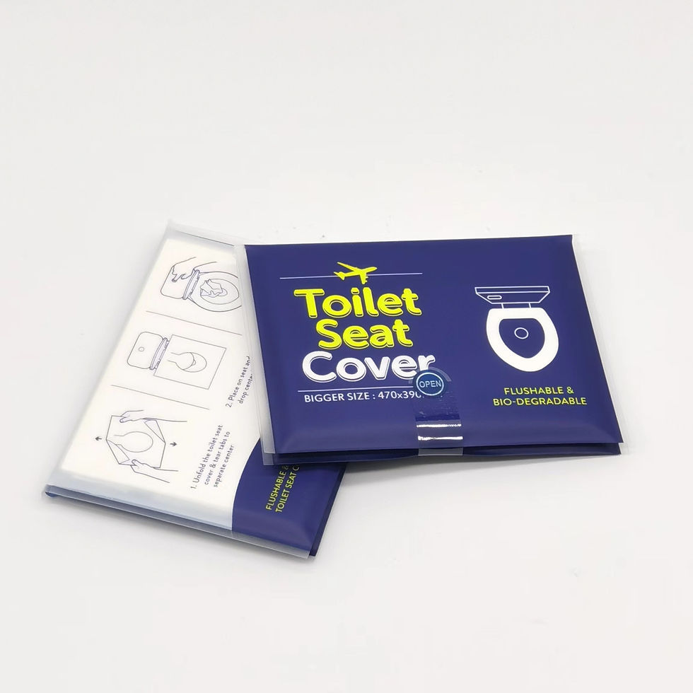 Thumbnail: Flushable Disposable Paper Toilet Seat Cover
