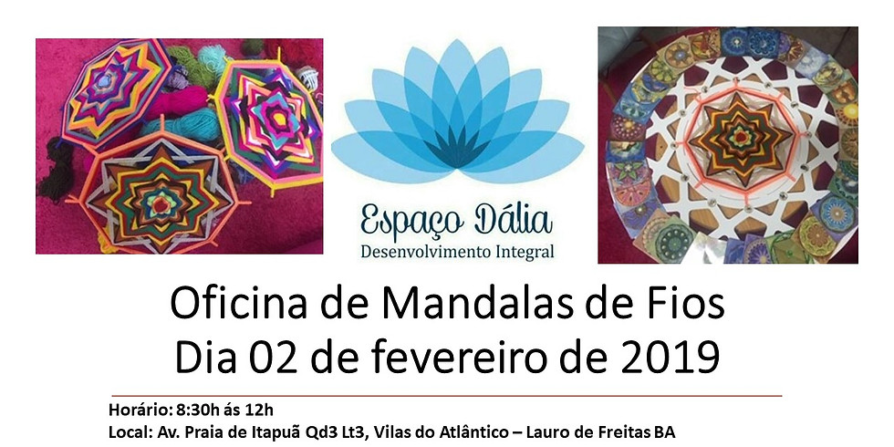 Mandalas em fios